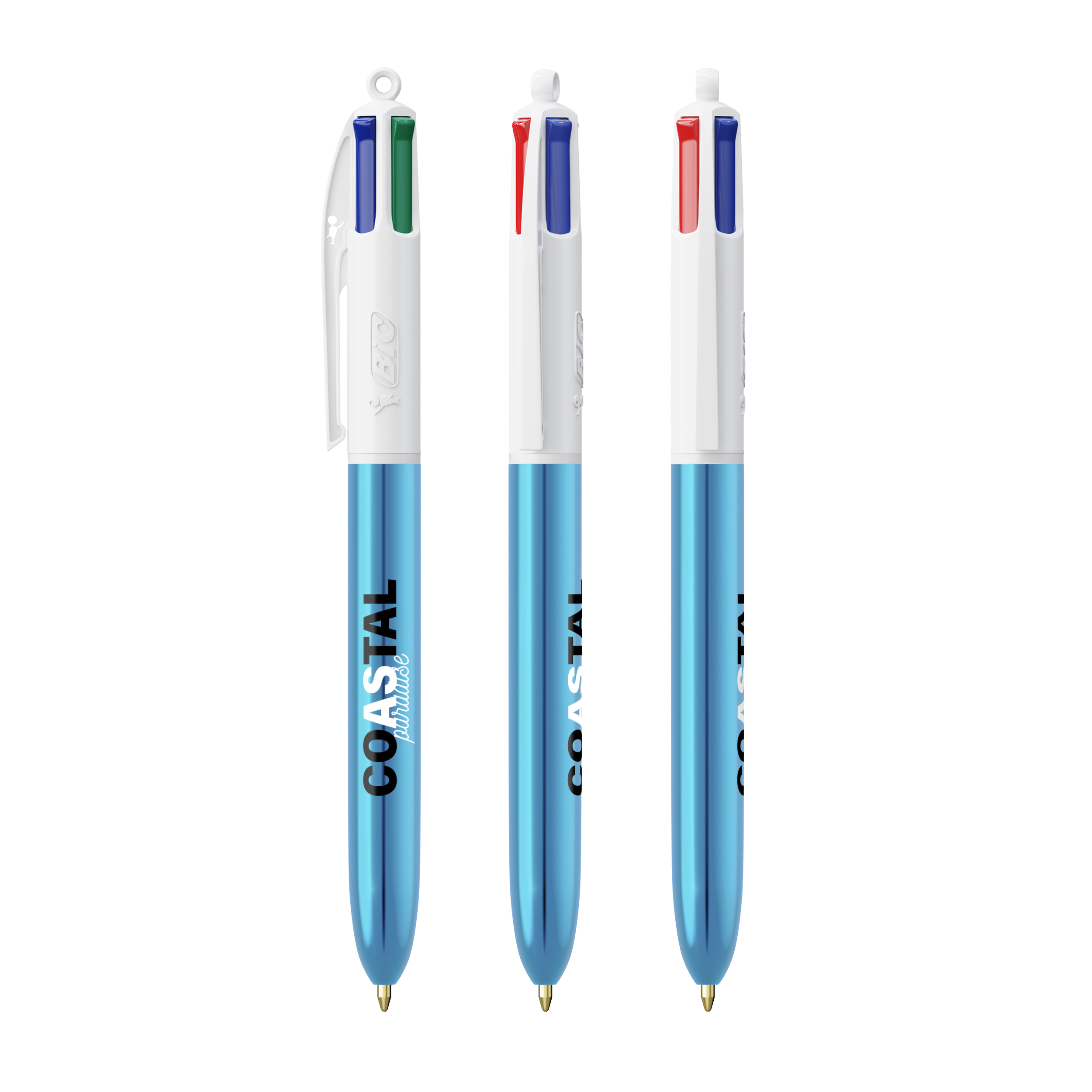 BIC® 4 Colours® Shine ballpen