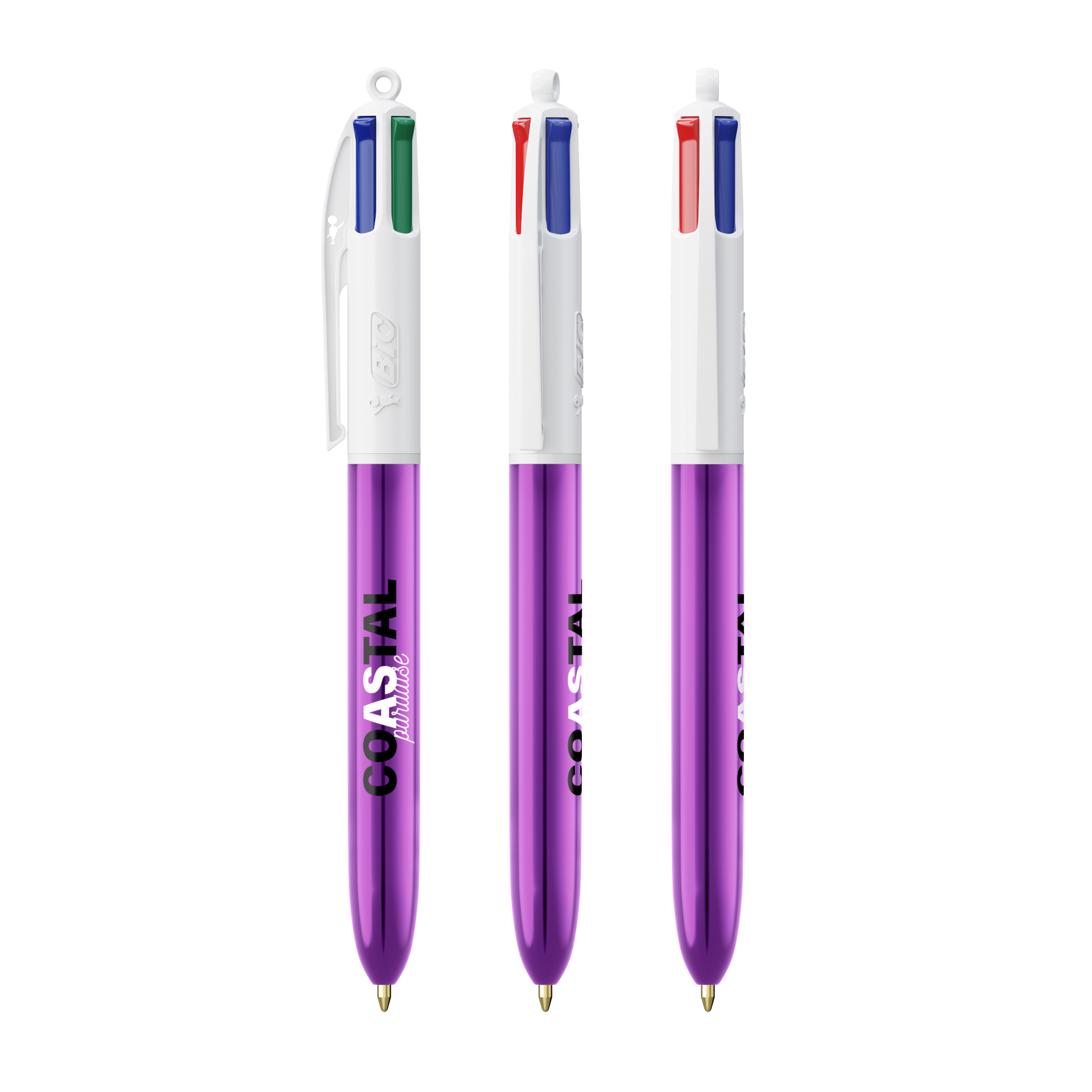 Branco/Roxo Metálico