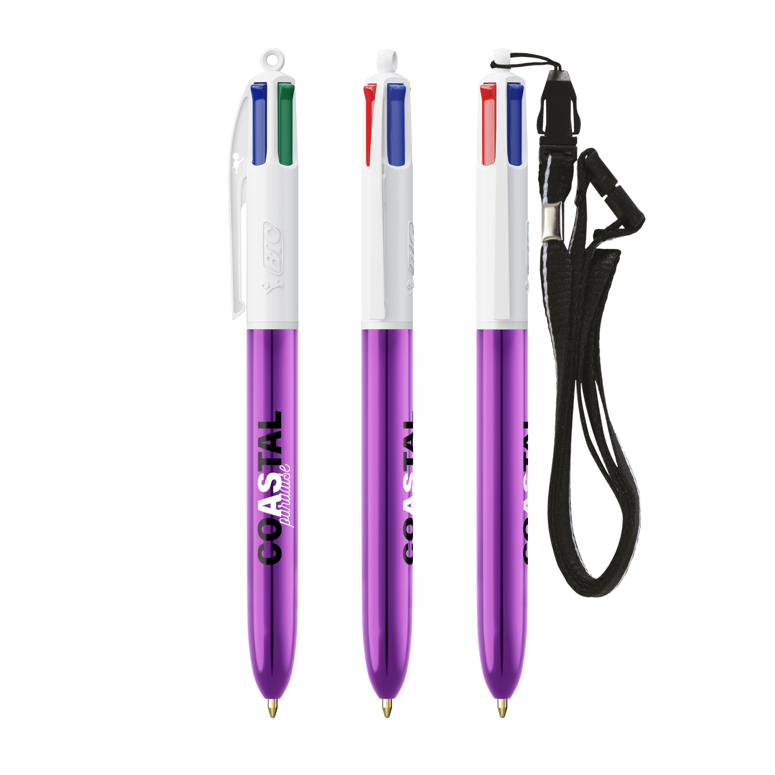 Branco/Roxo Metálico