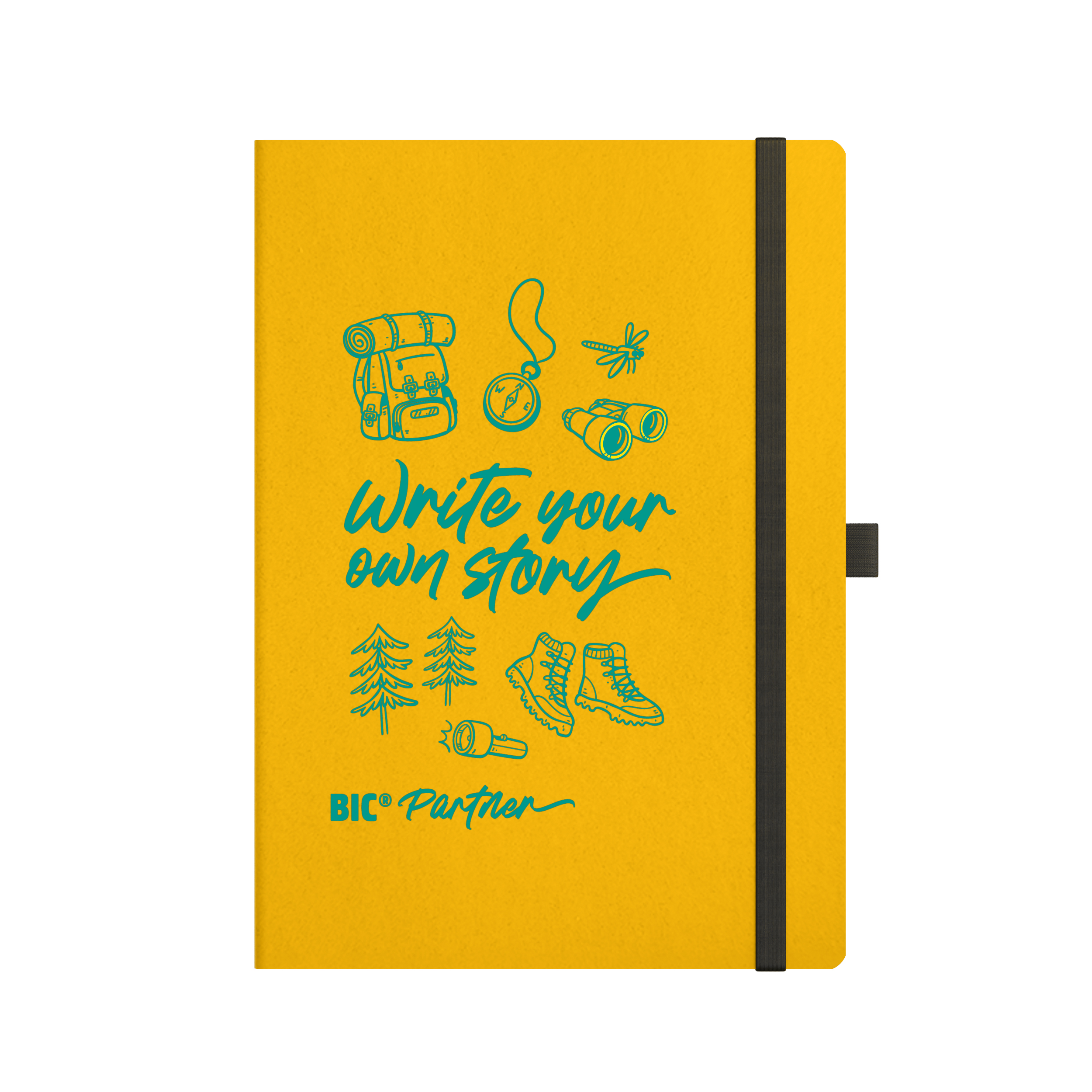 Papel Forrado Amarelo