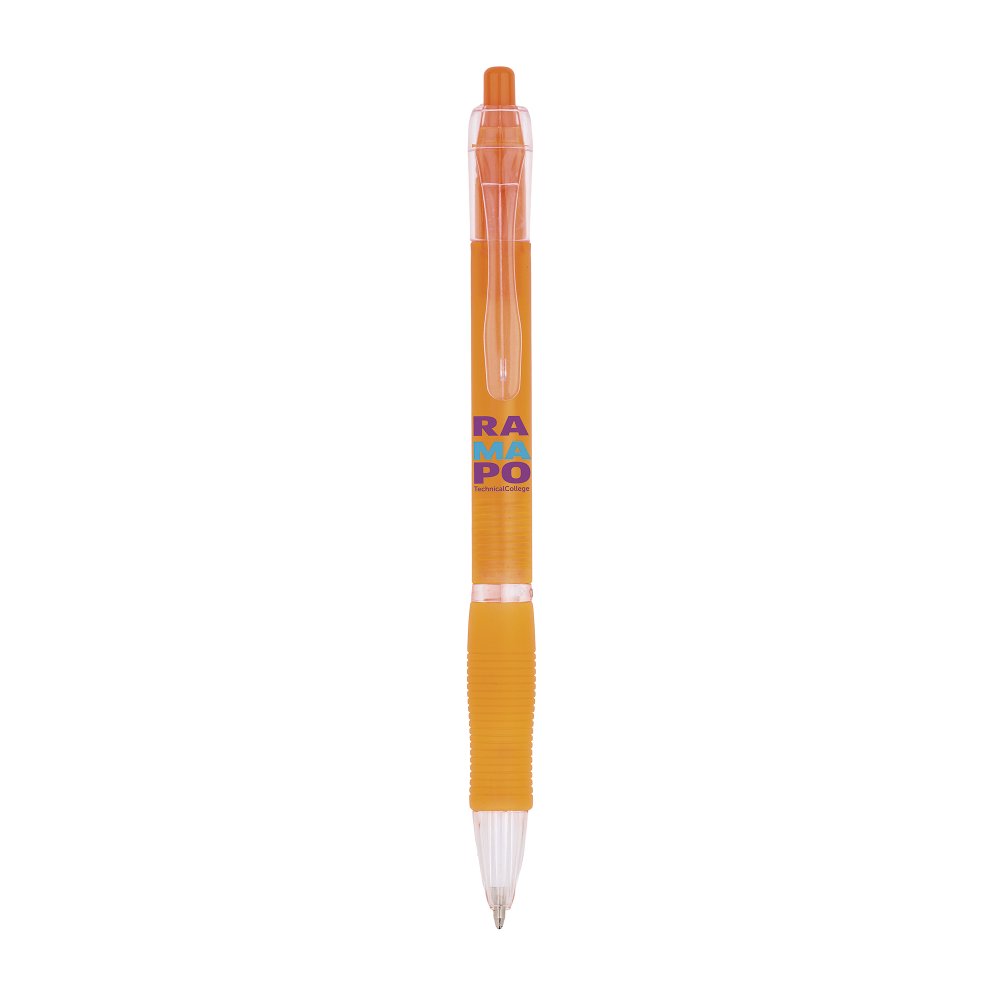 Laranja - tinta azul